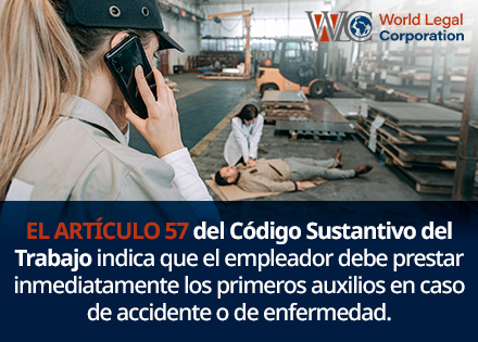 Mujer Solicita Ayuda por un Accidente de Trabajo en Colombia.